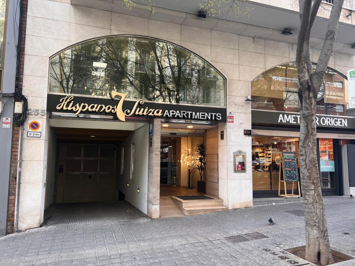 Apartaments-Hotel Hispanos 7 Suiza Barcelona Eksteriør billede