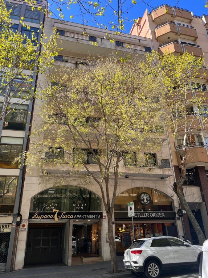 Apartaments-Hotel Hispanos 7 Suiza Barcelona Eksteriør billede