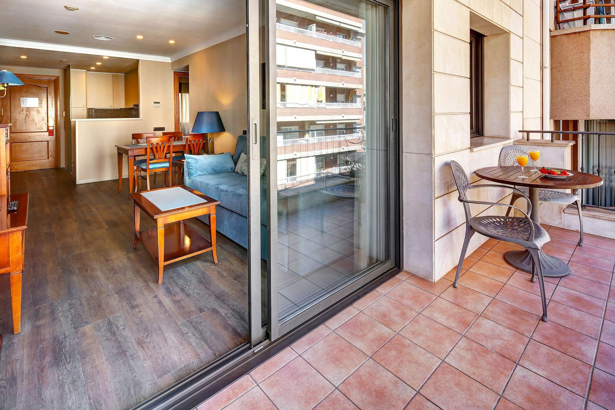 Apartaments-Hotel Hispanos 7 Suiza Barcelona Eksteriør billede