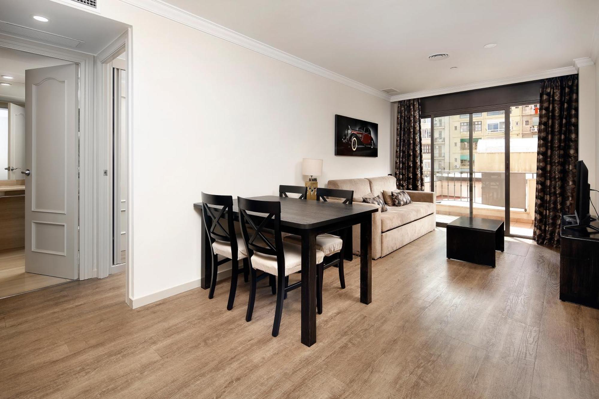 Apartaments-Hotel Hispanos 7 Suiza Barcelona Eksteriør billede