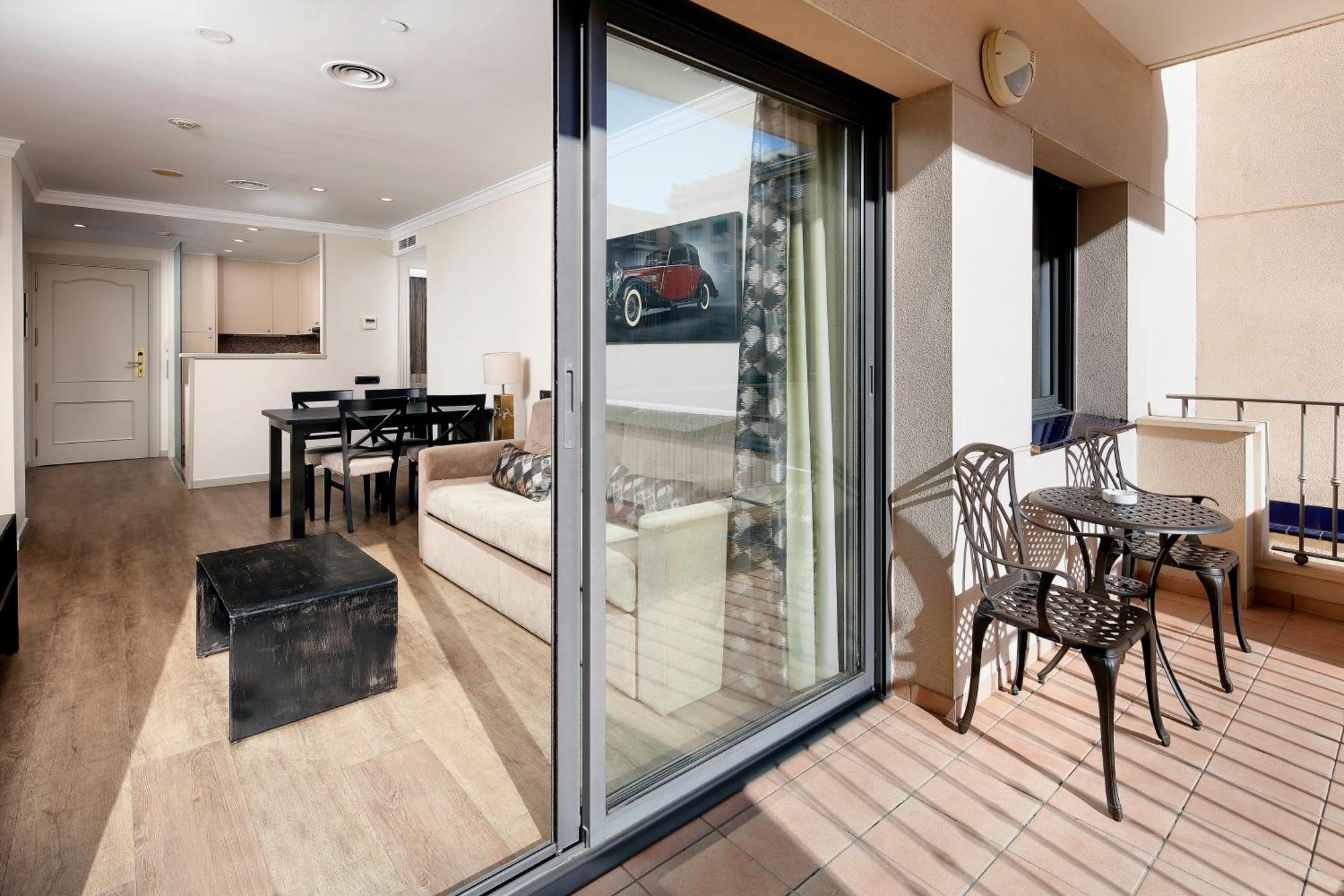 Apartaments-Hotel Hispanos 7 Suiza Barcelona Eksteriør billede