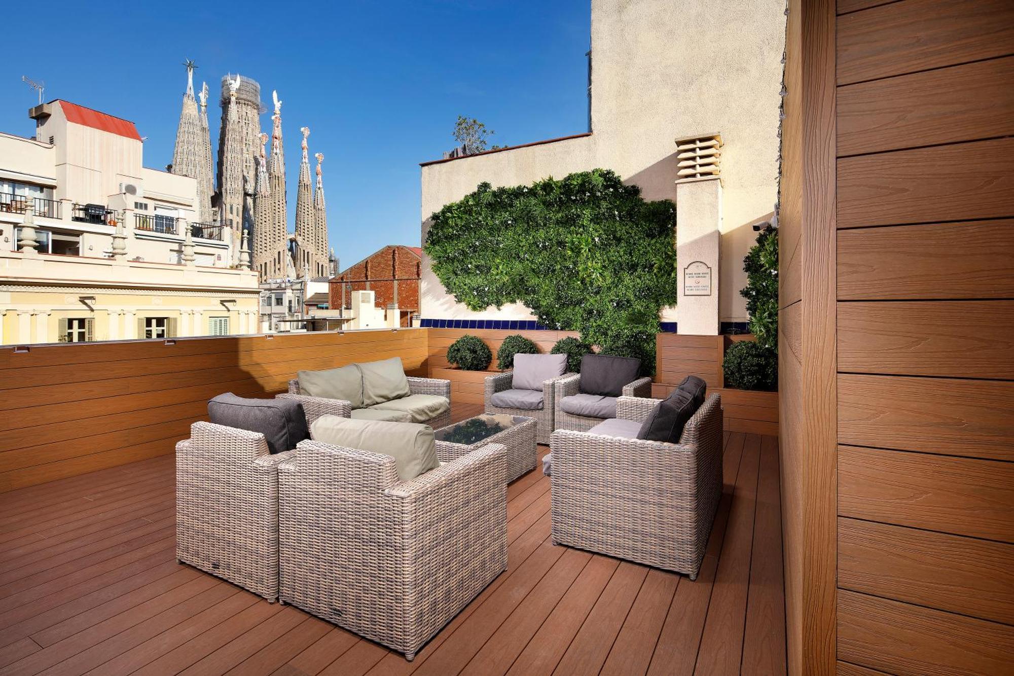 Apartaments-Hotel Hispanos 7 Suiza Barcelona Eksteriør billede